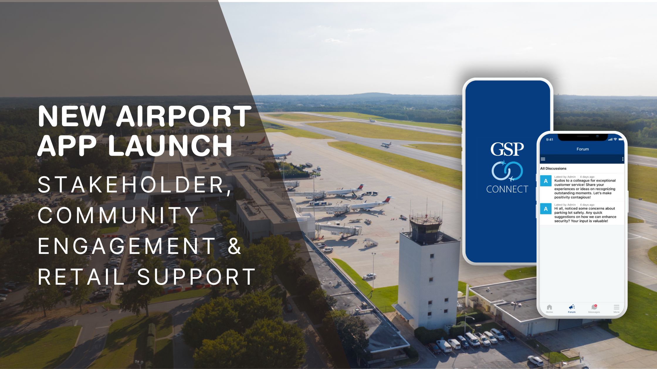 GSP Airport Launch App